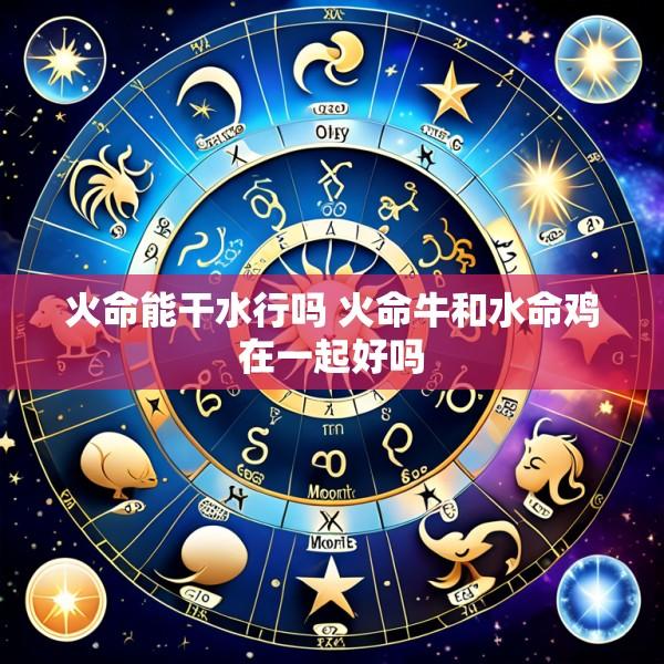 火命能干水行吗 火命牛和水命鸡在一起好吗