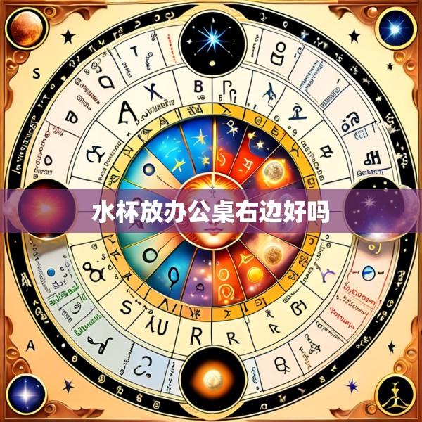 水杯放办公桌右边好吗