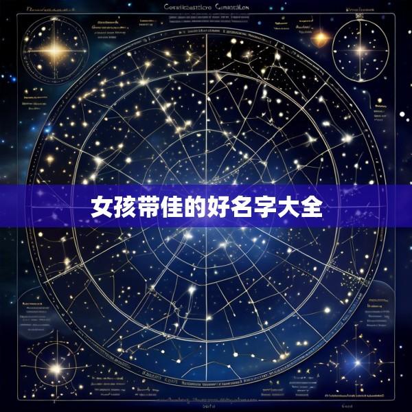 女孩带佳的好名字大全
