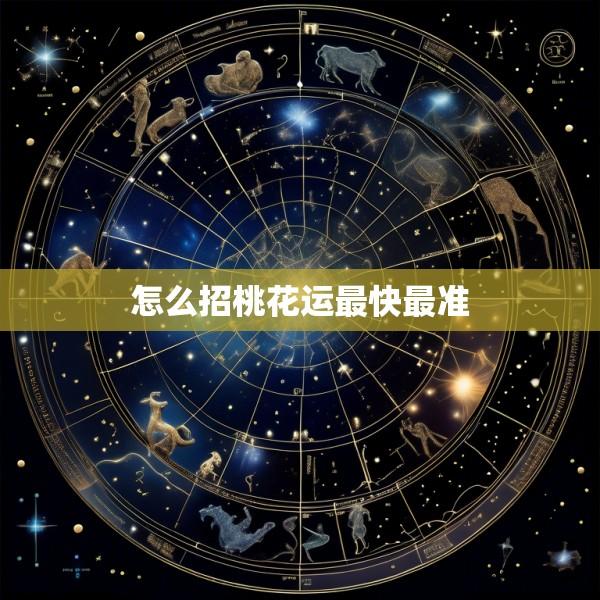 怎么招桃花运最快最准