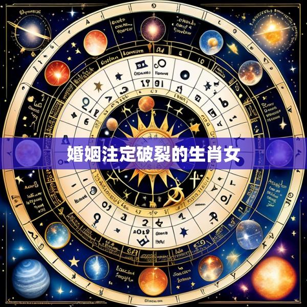 婚姻注定破裂的生肖女