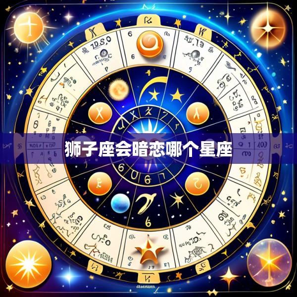 狮子座会暗恋哪个星座