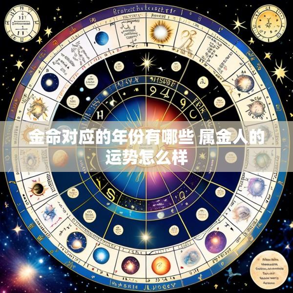 金命对应的年份有哪些 属金人的运势怎么样