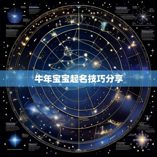 牛年宝宝起名技巧分享