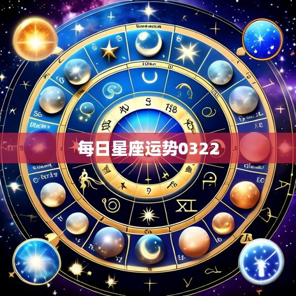 每日星座运势0322