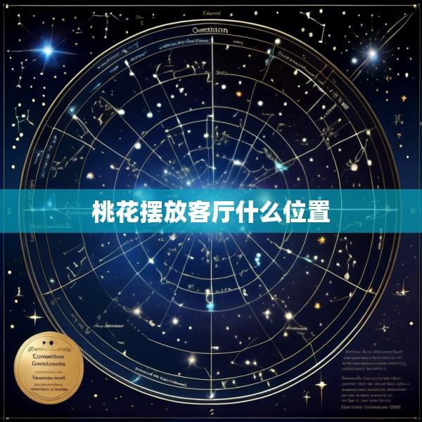 桃花摆放客厅什么位置