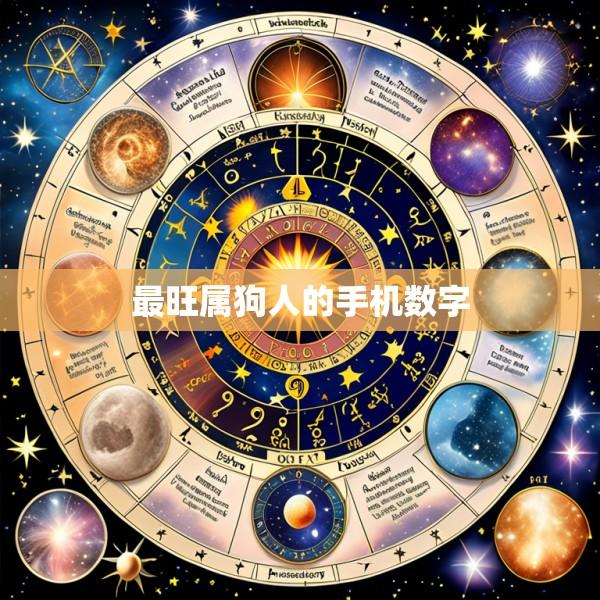 最旺属狗人的手机数字