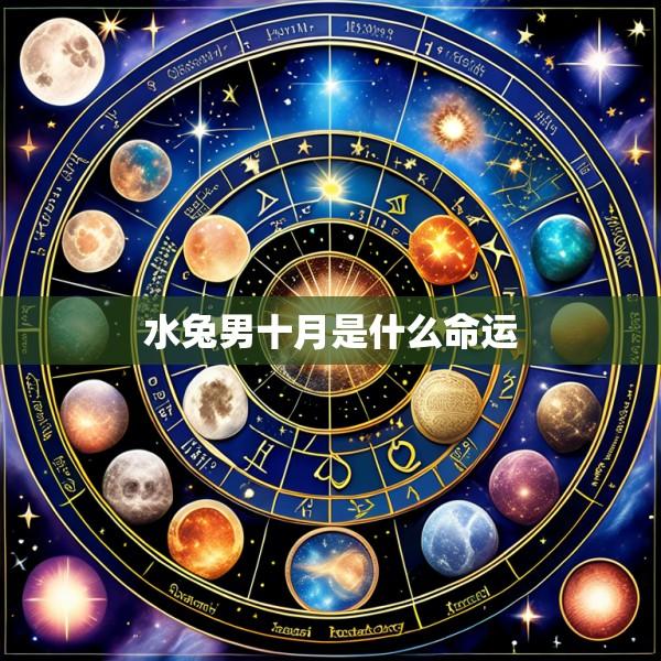 水兔男十月是什么命运