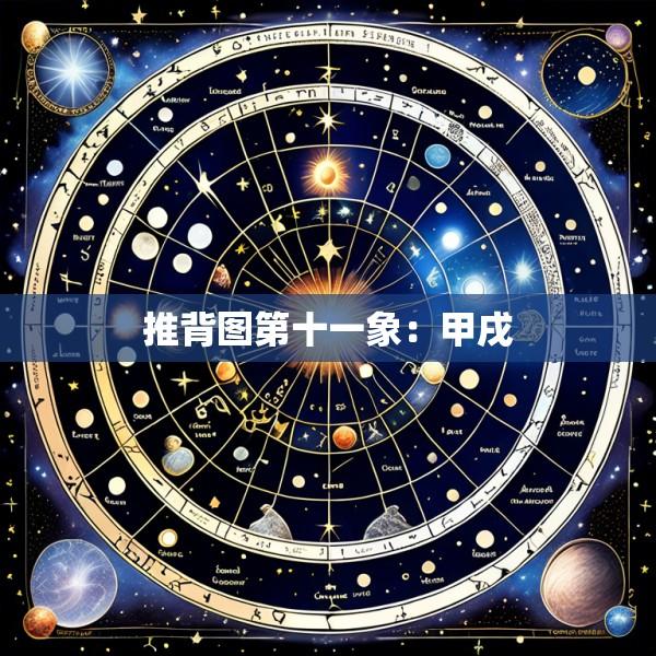 推背图第十一象：甲戌