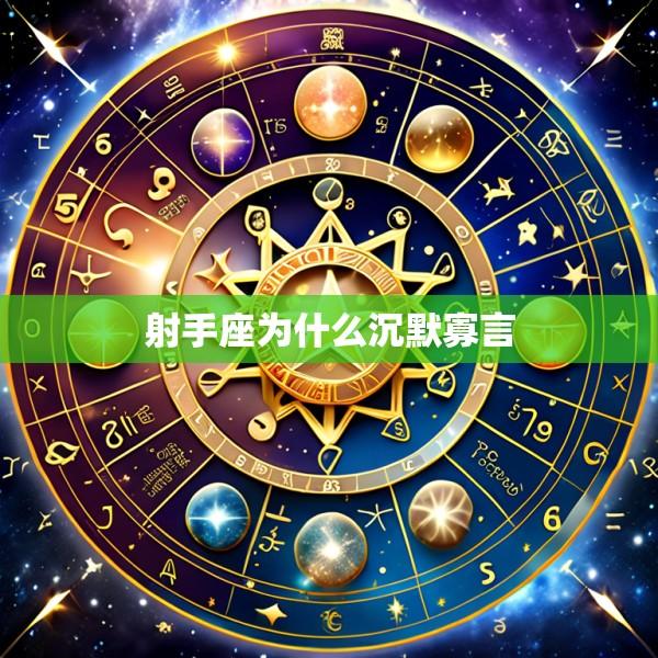 射手座为什么沉默寡言