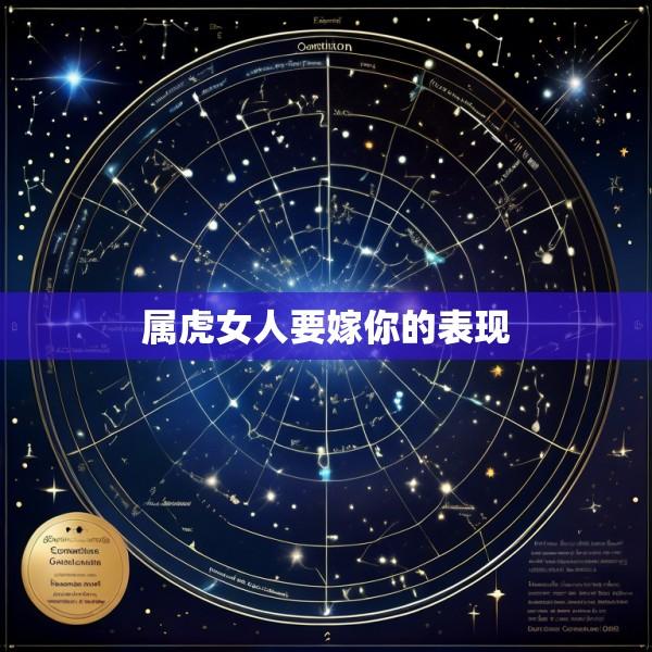 属虎女人要嫁你的表现