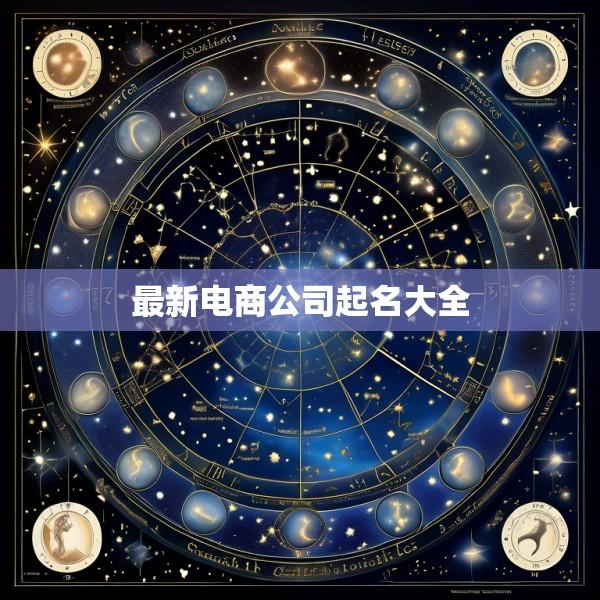 最新电商公司起名大全