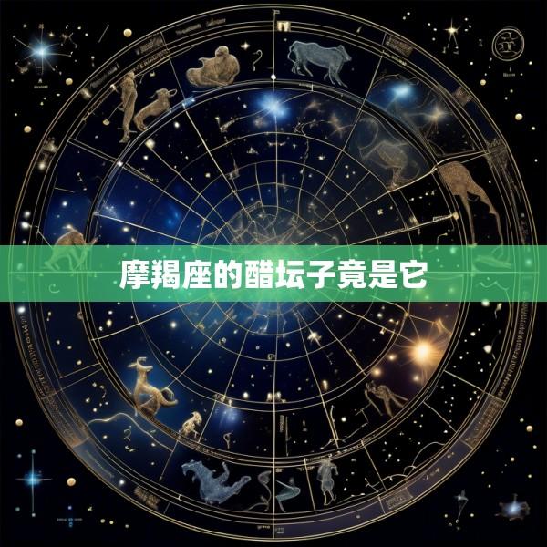 摩羯座的醋坛子竟是它