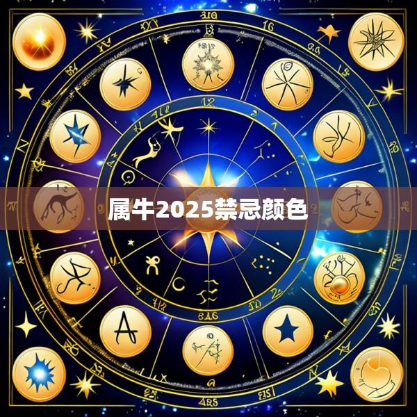 属牛2025禁忌颜色