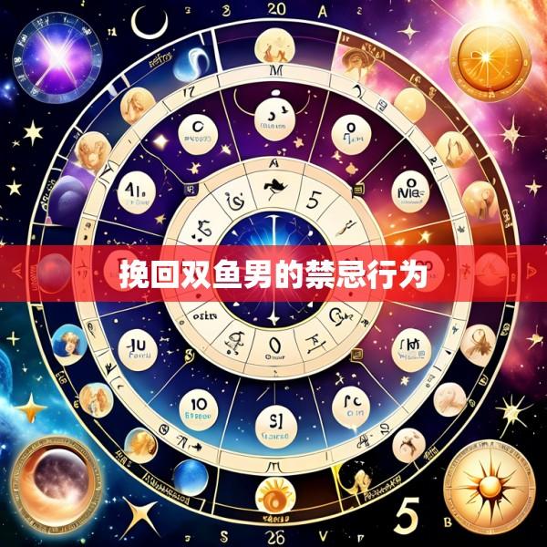 挽回双鱼男的禁忌行为