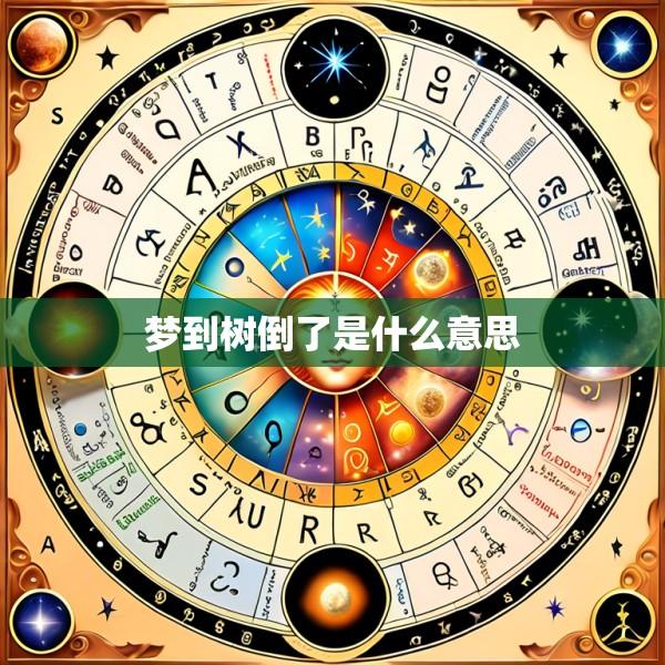 梦到树倒了是什么意思