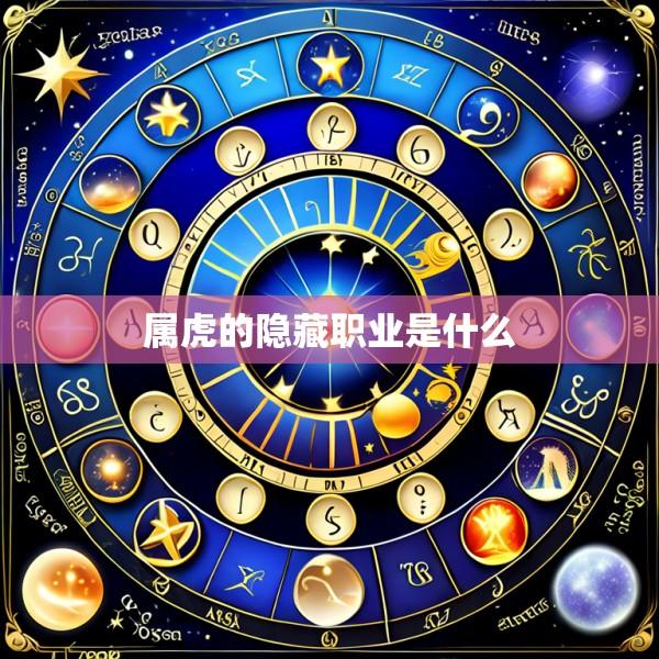 属虎的隐藏职业是什么