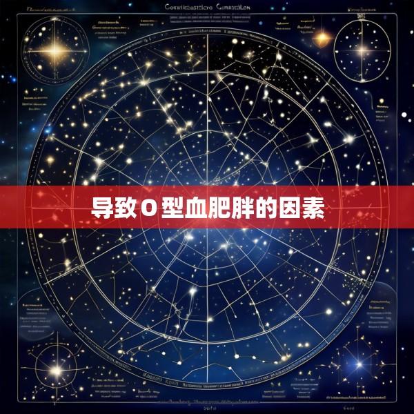 导致Ｏ型血肥胖的因素