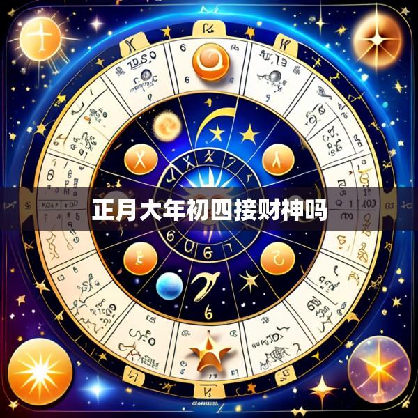 正月大年初四接财神吗