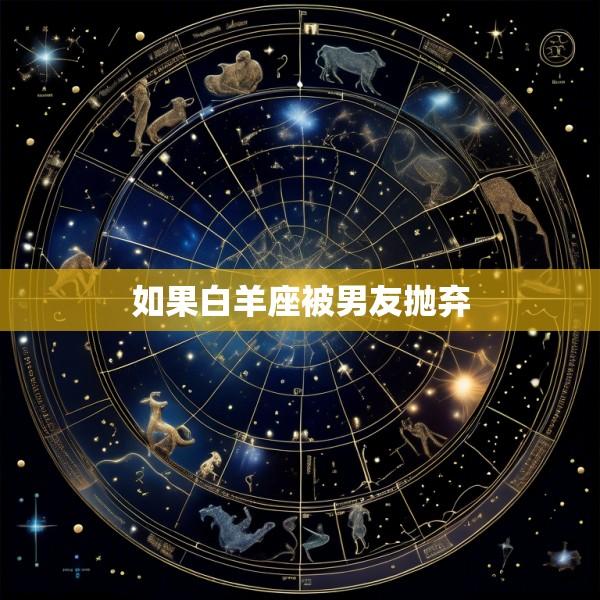 如果白羊座被男友抛弃