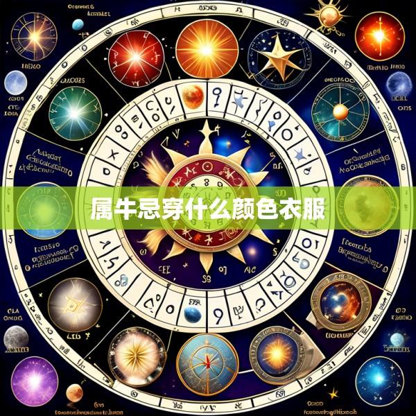 属牛忌穿什么颜色衣服