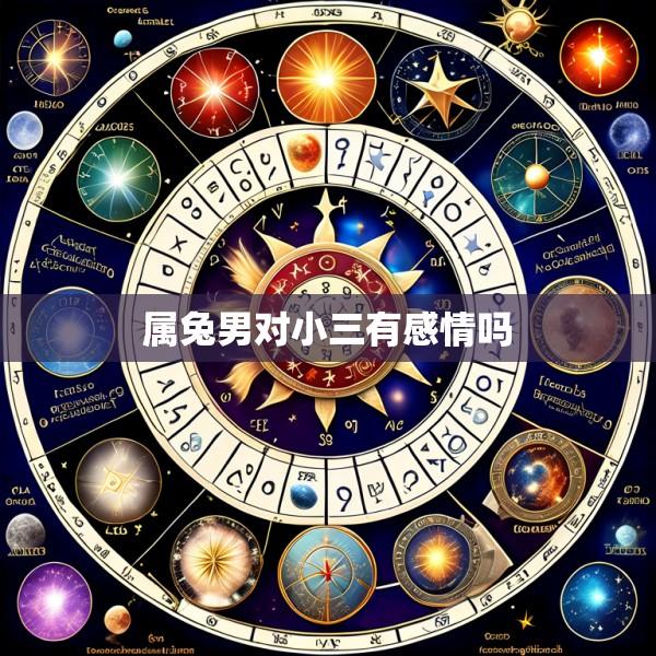属兔男对小三有感情吗