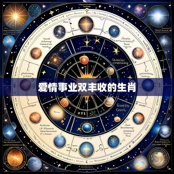 爱情事业双丰收的生肖