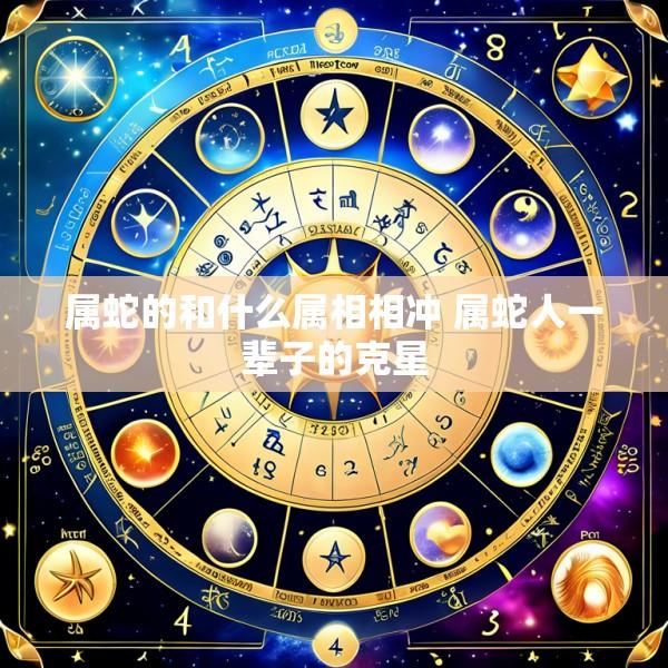 属蛇的和什么属相相冲 属蛇人一辈子的克星