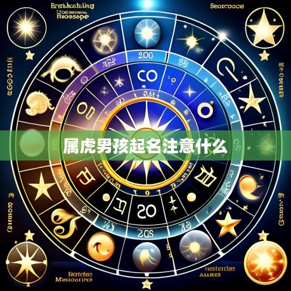 属虎男孩起名注意什么