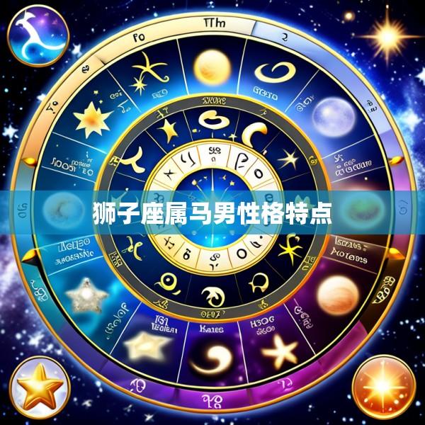 狮子座属马男性格特点