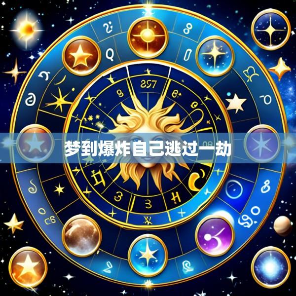 梦到爆炸自己逃过一劫