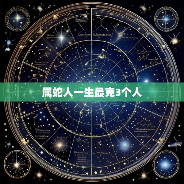 属蛇人一生最克3个人