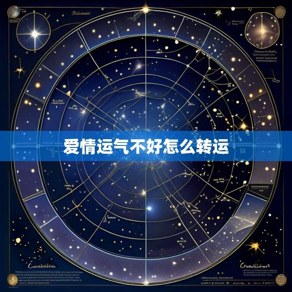 爱情运气不好怎么转运