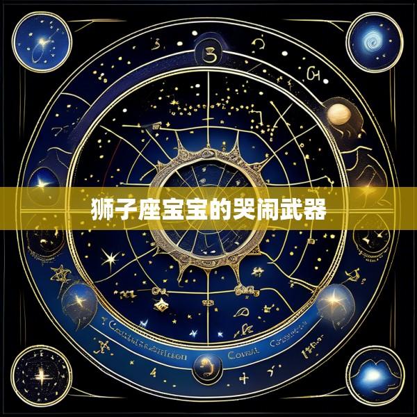 狮子座宝宝的哭闹武器
