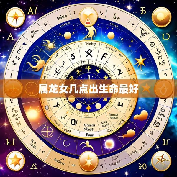 属龙女几点出生命最好