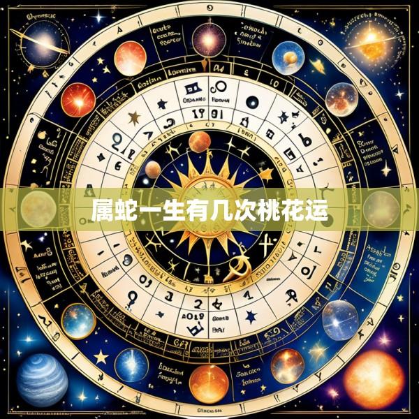 属蛇一生有几次桃花运