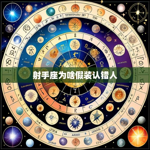射手座为啥假装认错人