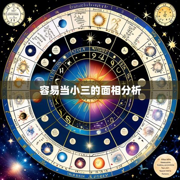 容易当小三的面相分析