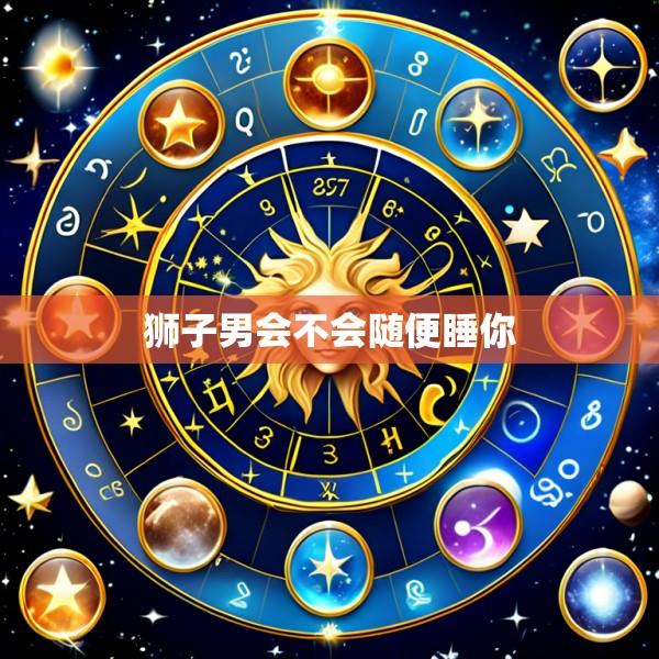 狮子男会不会随便睡你