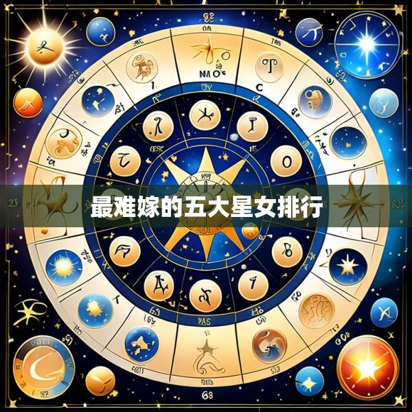 最难嫁的五大星女排行