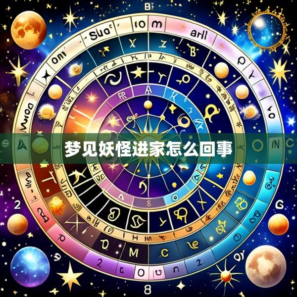 梦见妖怪进家怎么回事