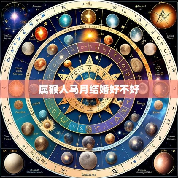 属猴人马月结婚好不好