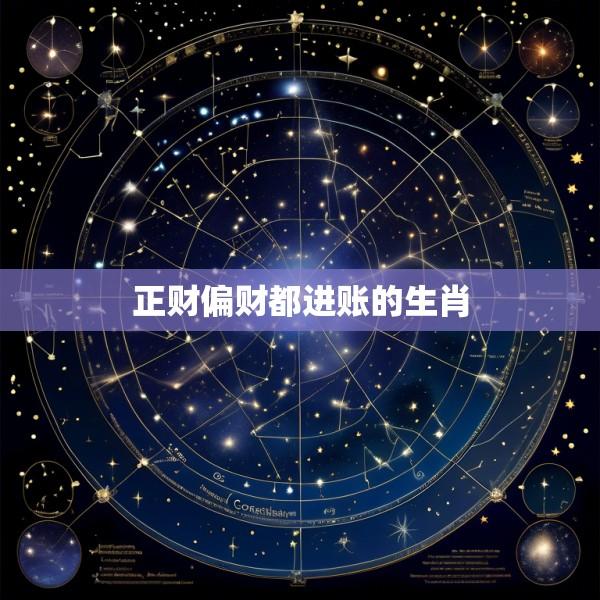 正财偏财都进账的生肖