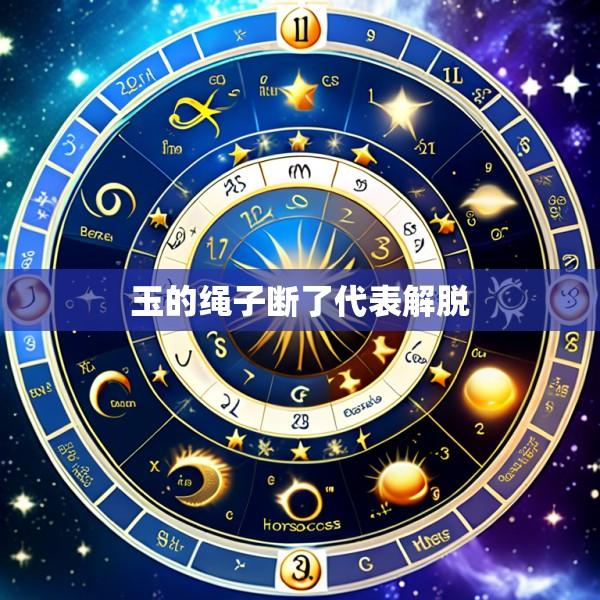 玉的绳子断了代表解脱