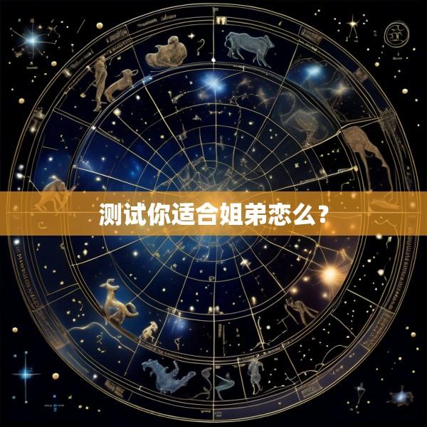 测试你适合姐弟恋么？