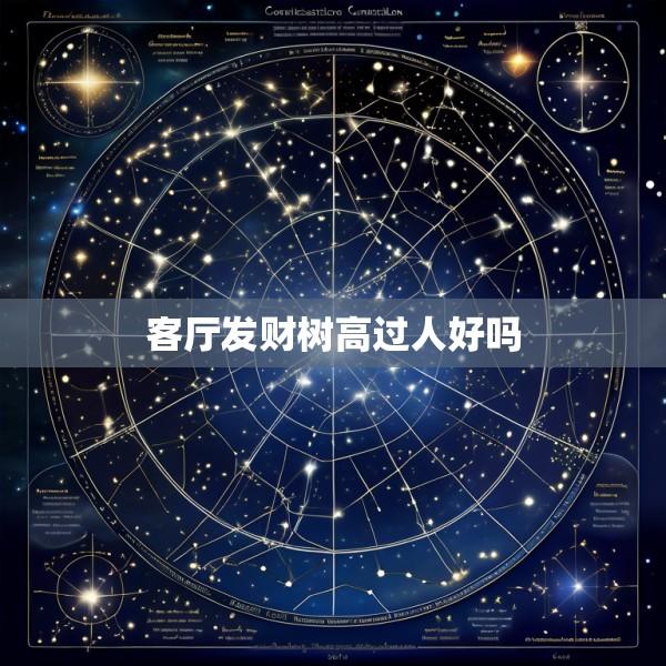 客厅发财树高过人好吗