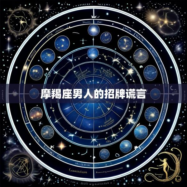 摩羯座男人的招牌谎言