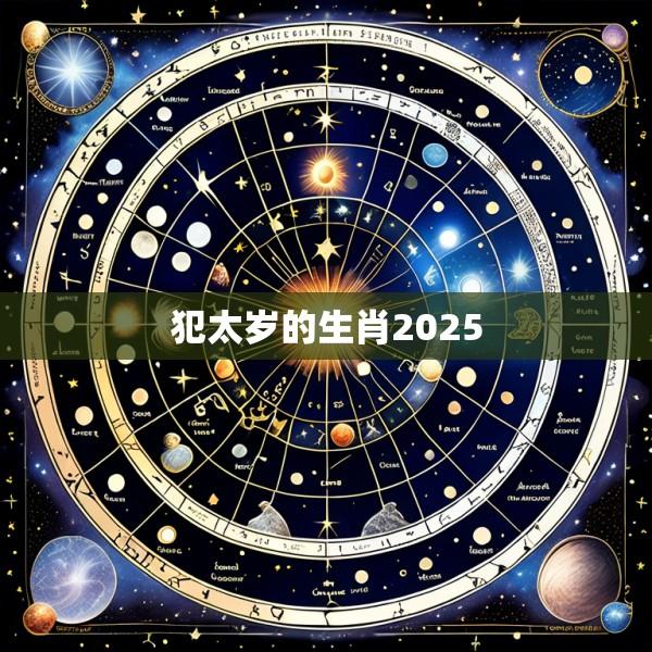 犯太岁的生肖2025