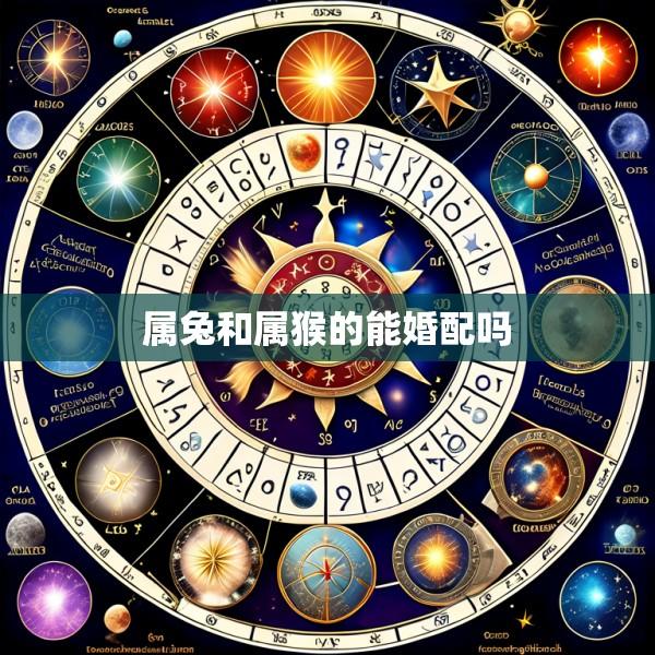属兔和属猴的能婚配吗