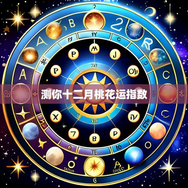 测你十二月桃花运指数